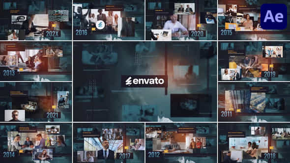 Corporate Timeline Portfolio For After Effects - VideoHive 57607728