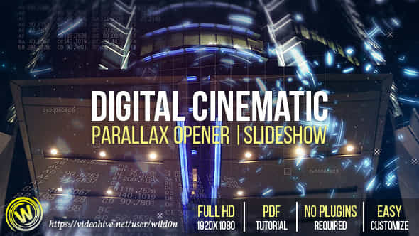 Digital Cinematic Parallax - VideoHive 19334286