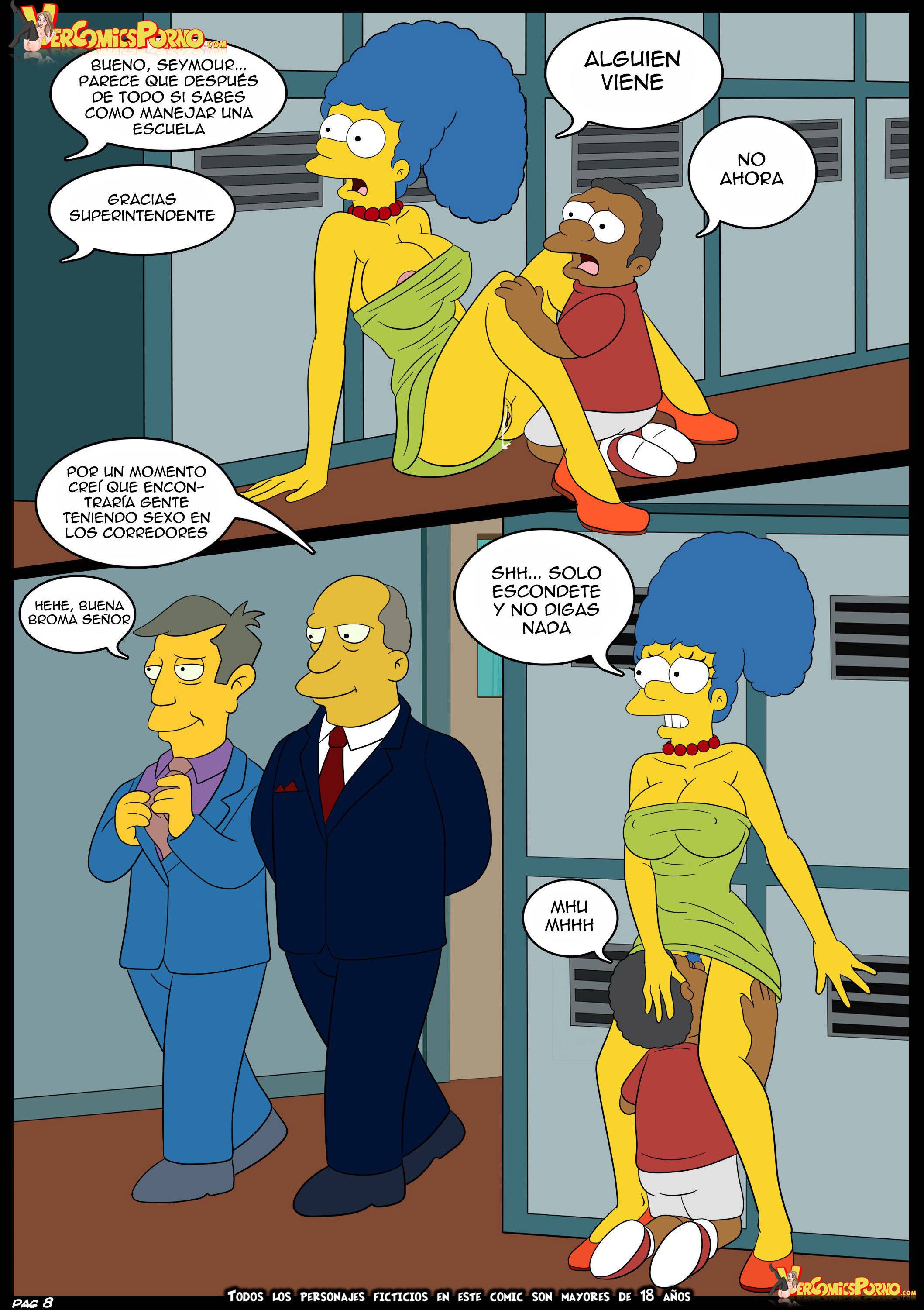 Los Simpsons - Amor para el bravucon - 8