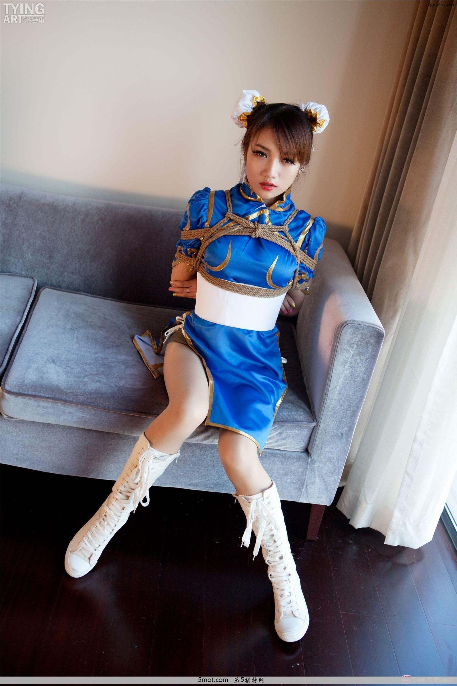 [TyingArt 縛リ芸術] No.00344 Chun Li(5)