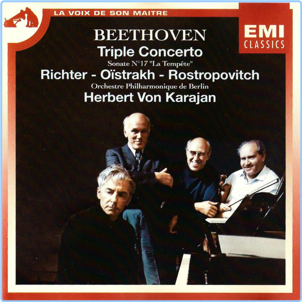 Beethoven Triple Concerto Orchestre Philharmonique De Berlin, Herbert Von Karajan LyWsXQ7Z_o