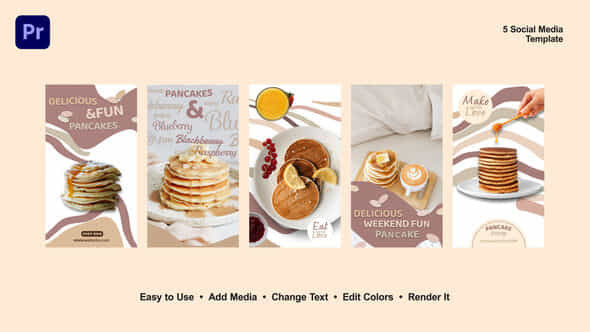 Pancake Instagram Reels - VideoHive 52604222