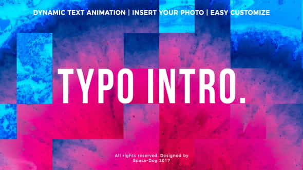 Typo Intro - VideoHive 20969059