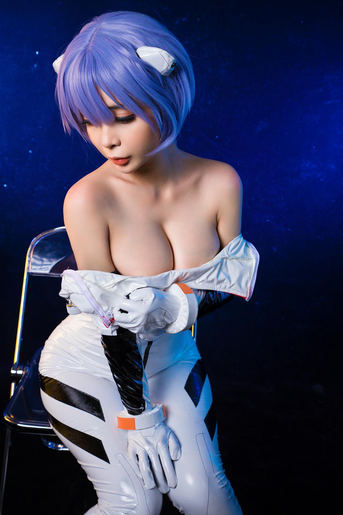 Cosplay Umeko.J 綾波レイ Rei Ayanami(15)