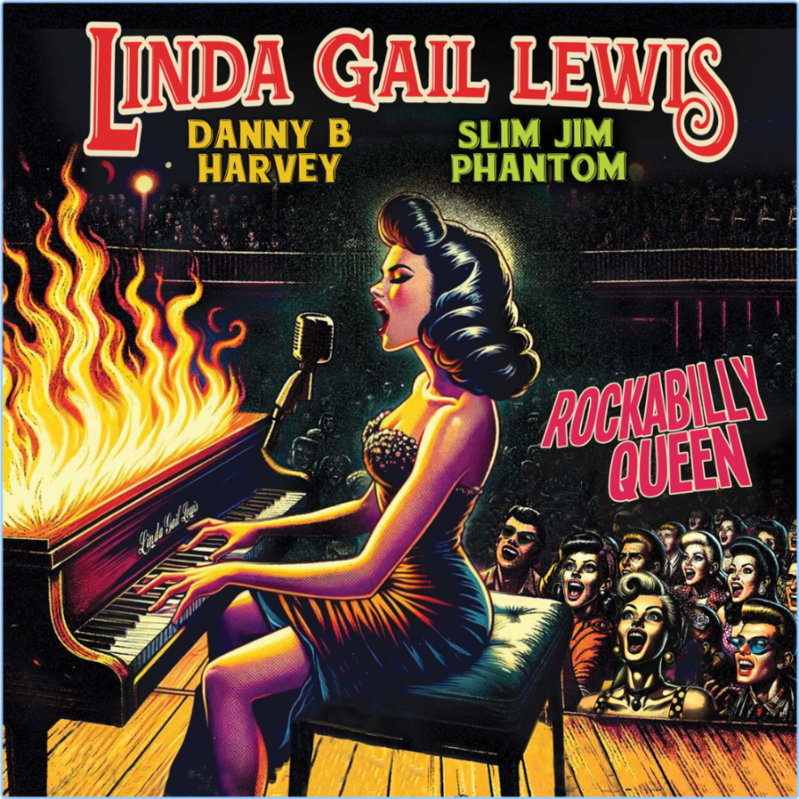 Linda Gail Lewis, Danny B Harvey, Slim Jim Phantom Rockabilly Queen (2024) WEB [FLAC] 16BITS 44 1KHZ MC1AenjQ_o