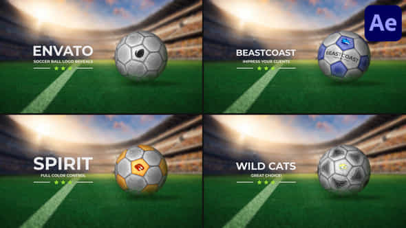 Soccer Ball Logo - VideoHive 46885662