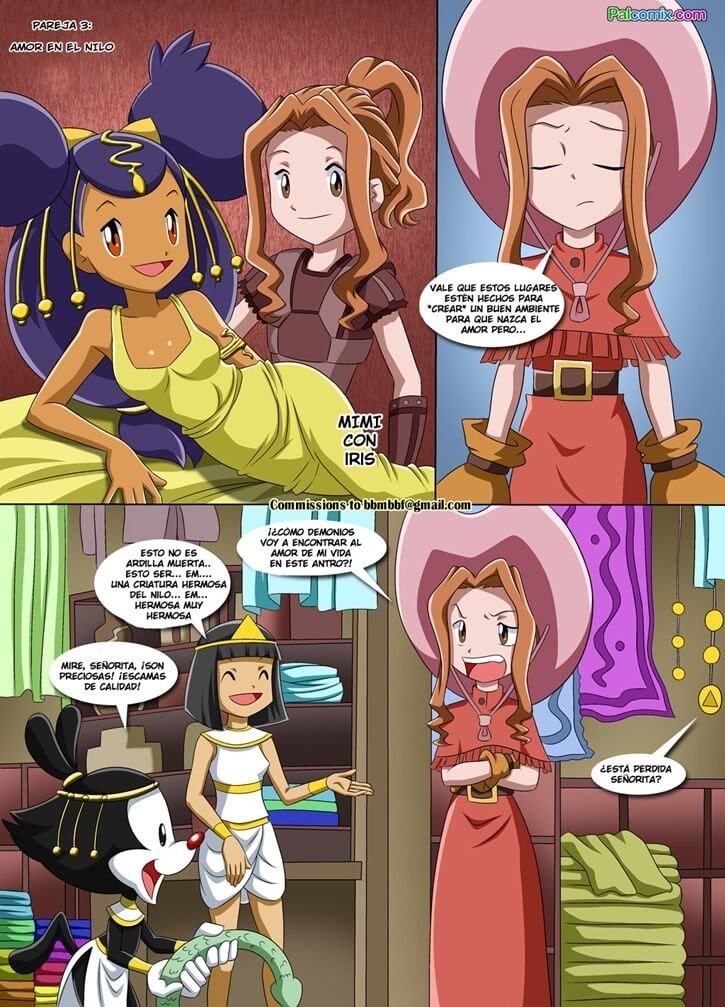 Lesbianas en Ciudad Fantasia (Pokemon) - 1