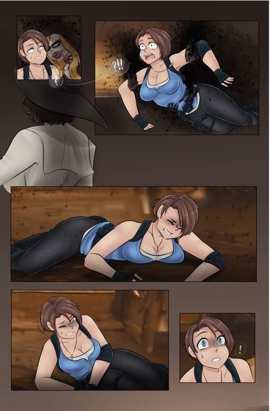 A NEW INTRUDER Comic ANIMATED! Lady Dimitrescu X Jill Valentine - 4