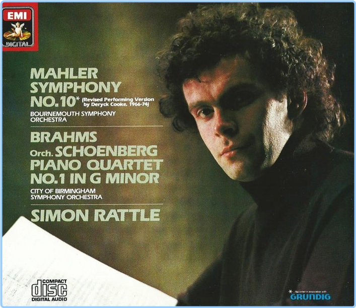 Mahler Symphony No 10, Brahms Piano Quartet Simon Rattle (1985) [FLAC] OLVHSmzq_o