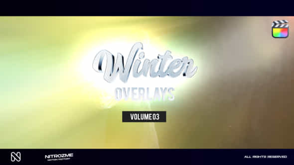Winter Overlays Vol 03 For Final Cut Pro X - VideoHive 50007237