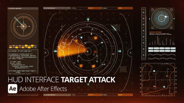 Hud Interface Radar Ae - VideoHive 52945644