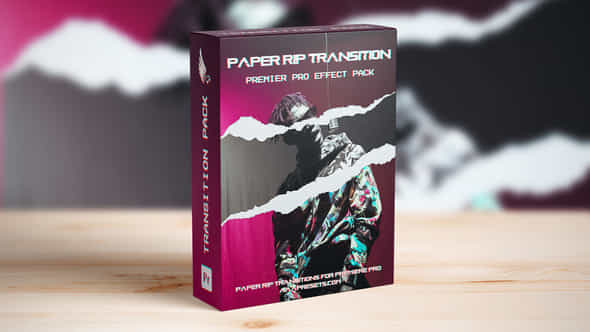 Paper Rip Transitions - VideoHive 48028729