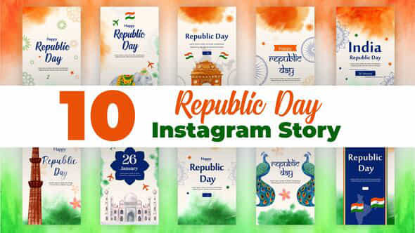 India Republic Stories - VideoHive 35403956