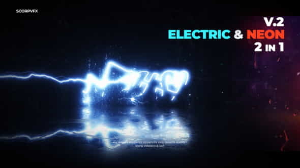 Electric and Neon Logo Reveal - VideoHive 22870197