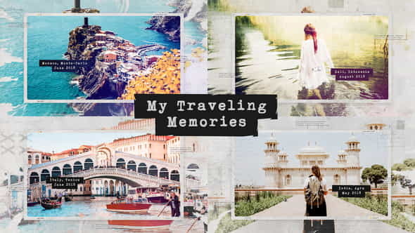 Traveling MemoriesJourney Photo AlbumFamily and - VideoHive 24759089