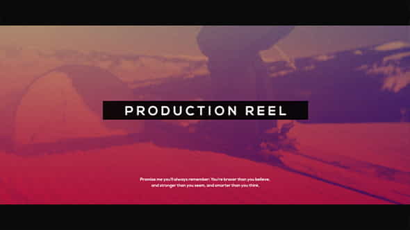 Production Reel l Glitch Promo - VideoHive 19260213