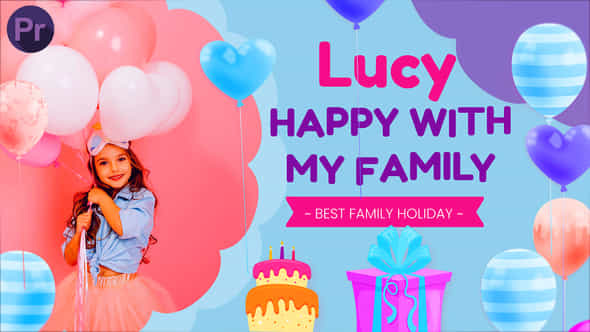 Happy Birthday Lucy - VideoHive 32403129