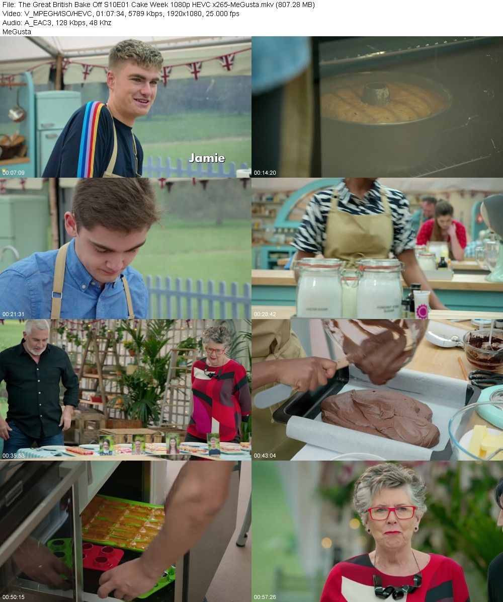 The Great British Bake Off S10E01 Cake Week 1080p HEVC x265-MeGusta