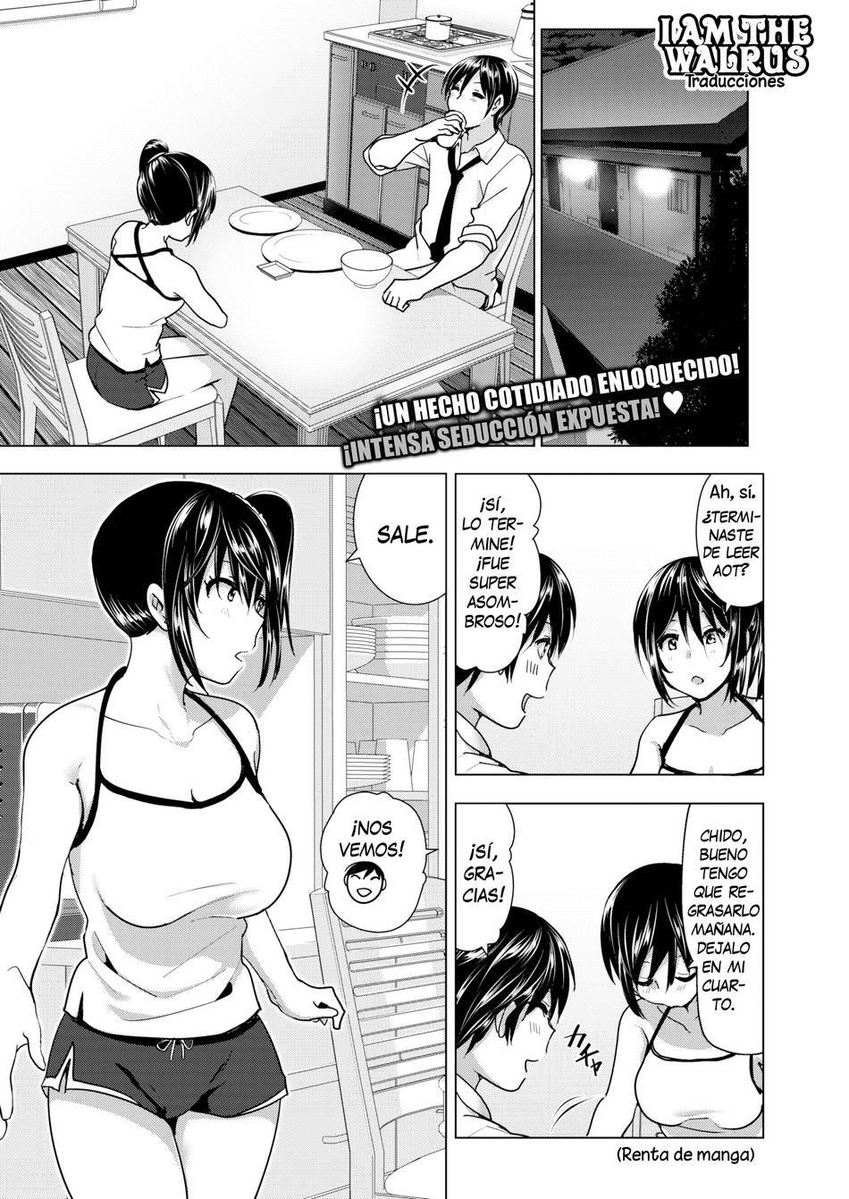 La vez que mi hermana se sacó las tetas - Page #1