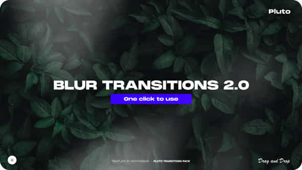 Blur Transitions 2.0 - VideoHive 45151162