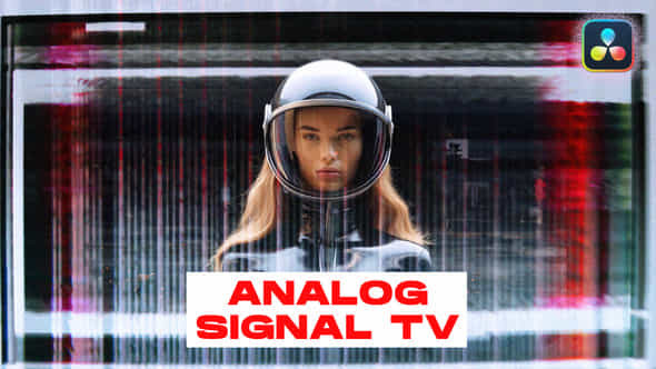 Analog Signal Tv Transitions Davinci Resolve - VideoHive 49675780