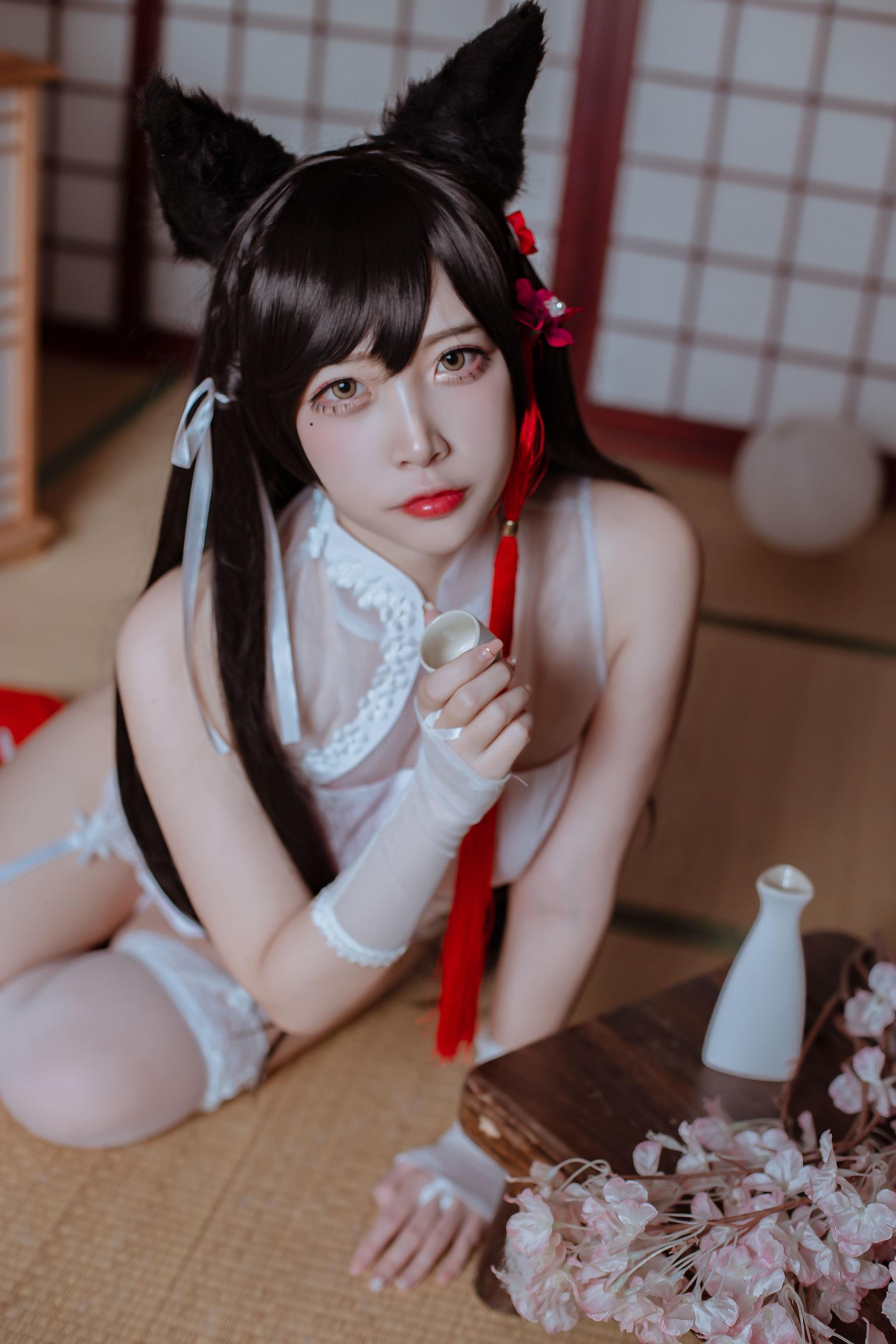 [Cosplay] 二佐Nisa – 犬之眷之碧蓝爱宕 旗袍(10)