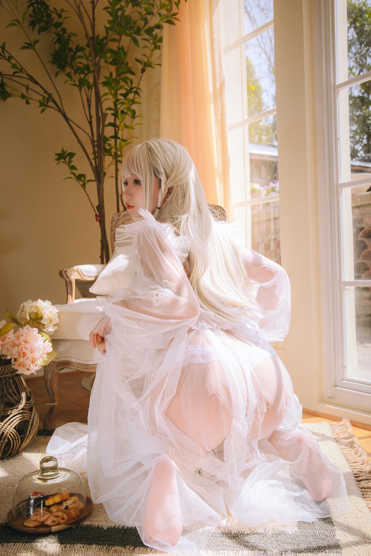 Cosplay Rinaijiao日奈娇 白纱衣 Set.01(19)