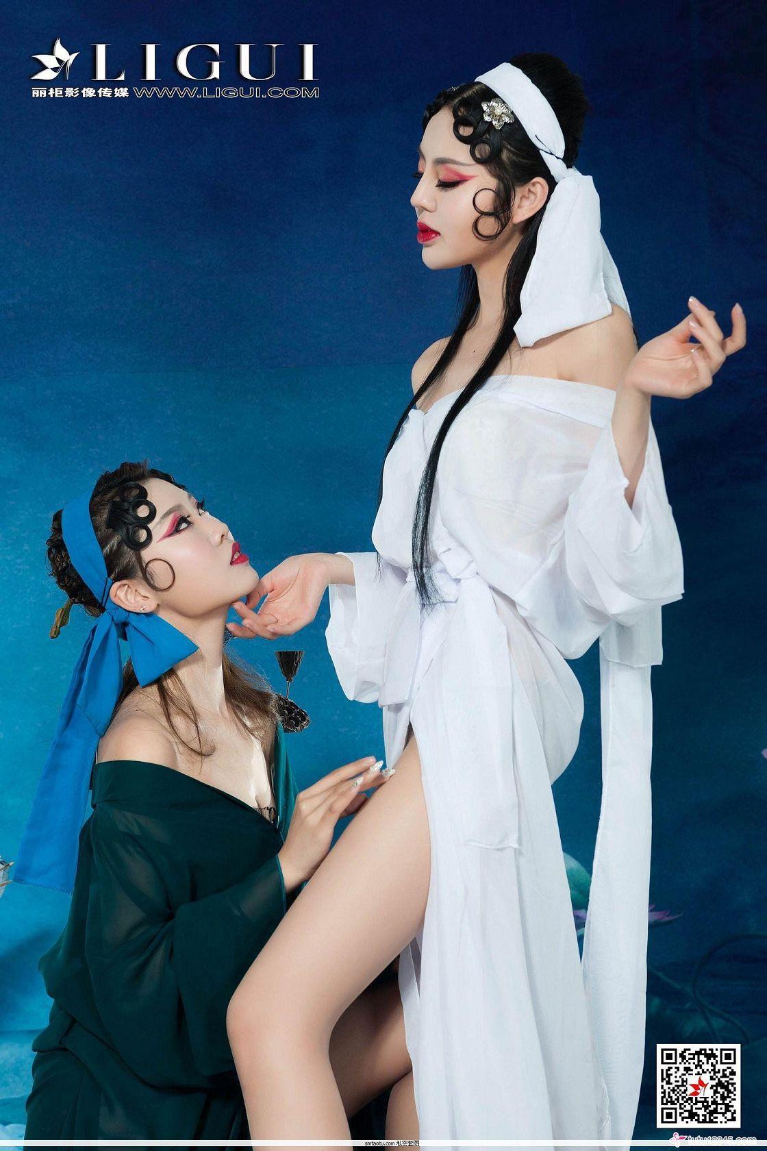 [Ligui丽柜]2019.04.26 Model 钟情&凉儿(22)