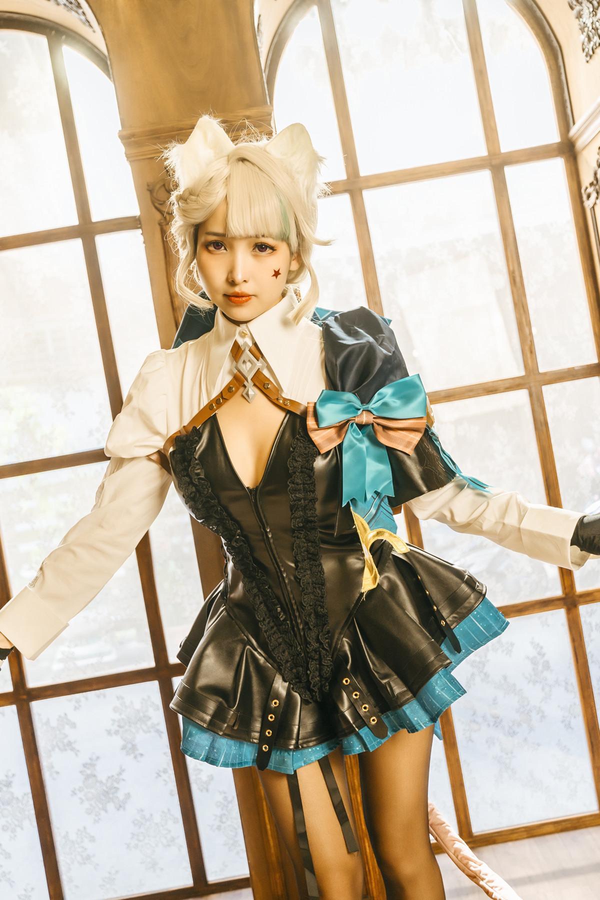 慕慕Momo, ヌード写真集 原神 Genshin 琳妮特的色情魔術 室内(7)
