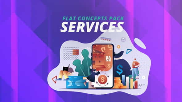 Services - Flat Concept - VideoHive 30816901