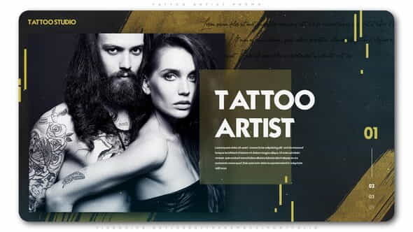 Tattoo Artist Promo - VideoHive 24294939