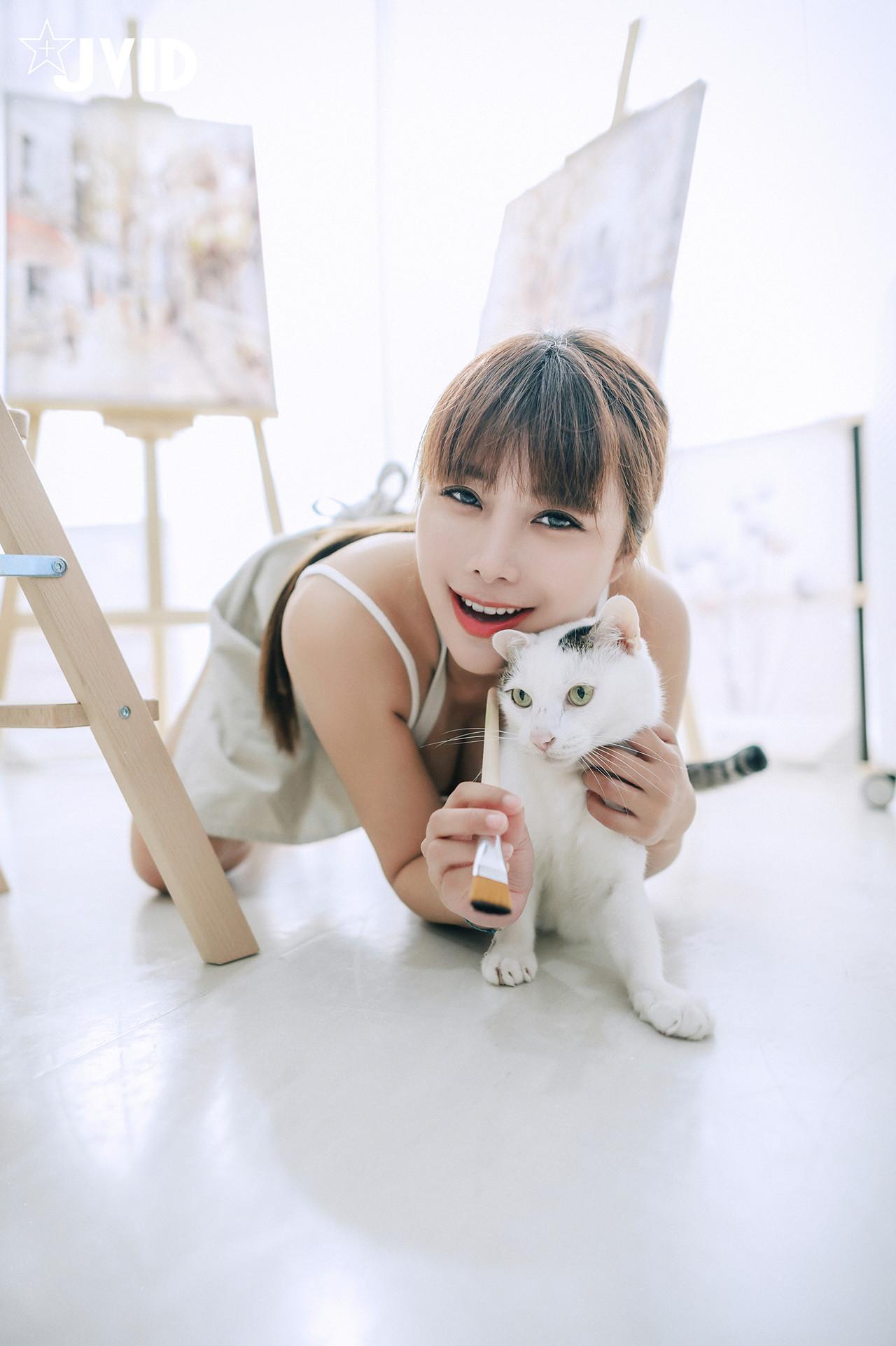 JVID Lele 乐乐 – 热爱榨精的漫画家-艺术家-生日限定尺度 Set.02(32)
