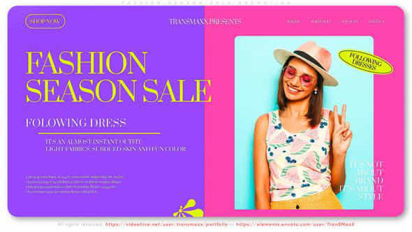 Fashion Season Sale - VideoHive 47944802