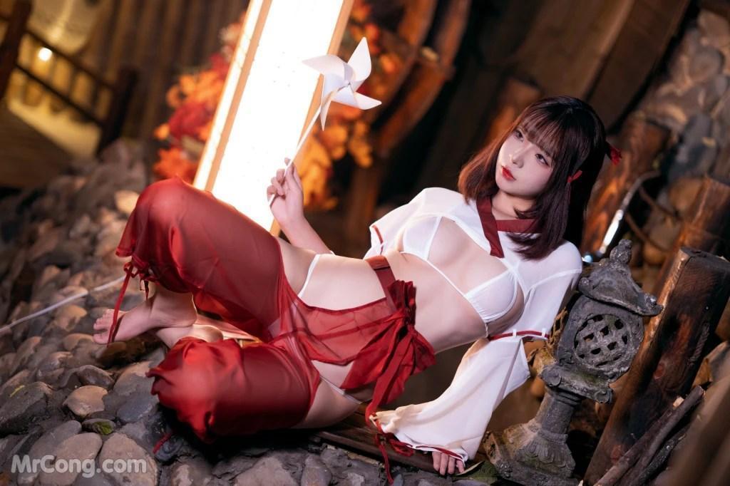 Coser@yuuhui玉汇 No.33: 祝巫神女 (120 photos)(14)