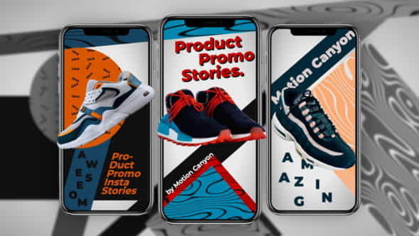 Amazing Product Promo Stories - VideoHive 33756958