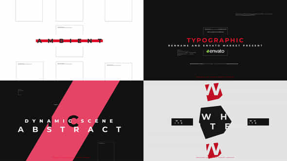 Typographic Opener - VideoHive 37017415