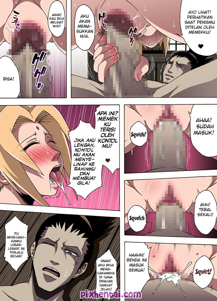 Komik Hentai Awahime (Naruto) : Tsunade Dientot Shikamaru demi Uang Manga XXX Porn Doujin Sex Bokep 17
