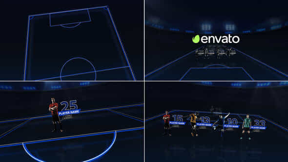 Soccer Starting Lineup - VideoHive 40192502