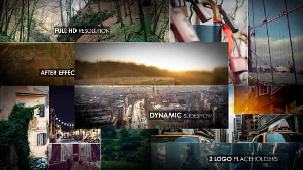 Dynamic Line Slideshow - VideoHive 8887261