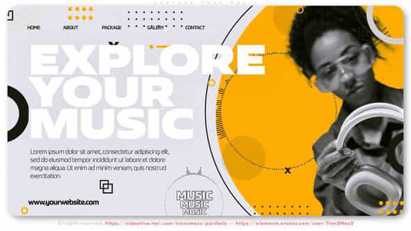 Explore Your Music - VideoHive 46105045