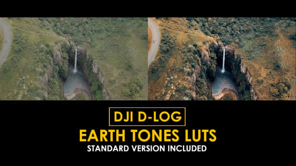 Dji Dlog Earth Tones Color Luts - VideoHive 50877398