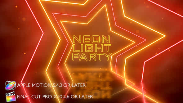Neon Light Party - VideoHive 28385318