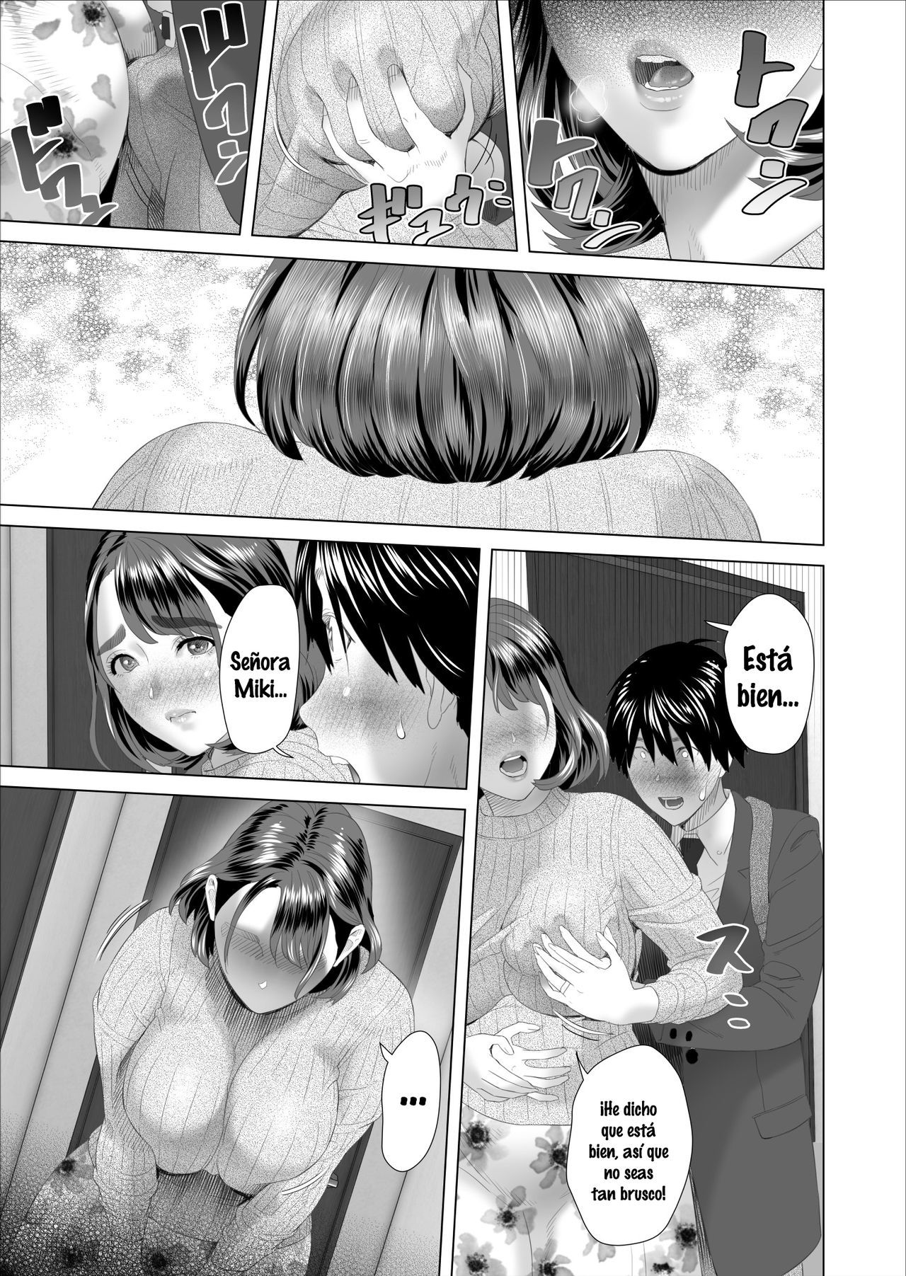 [Hy-dou (Hyji)] Kinjo Yuuwaku Boku ga Tonari no Okaa-san to Konna Koto ni Nacchau Hanashi  Neighborhood Seduction This Is What Happened With The Mother Next Door [Spanish] [FreelanceSubs
