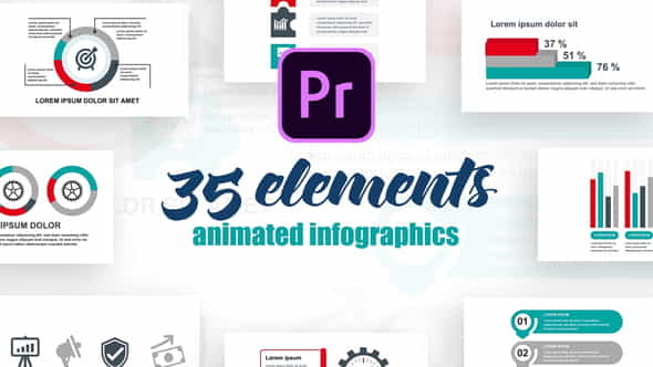 Business Infographics Vol.36 for Premiere - VideoHive 27526019
