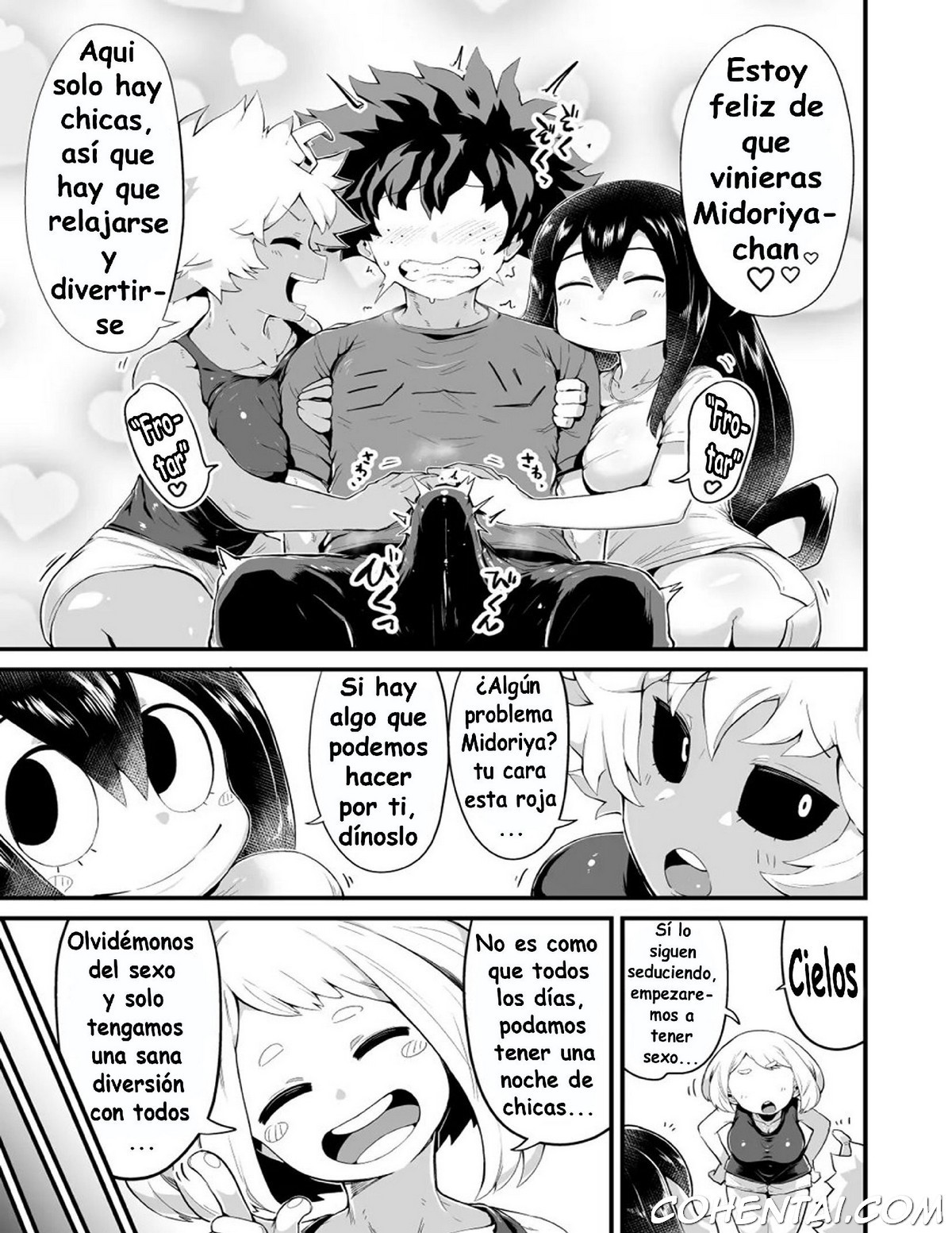 Boku to Nottori Villain Nakademia Vol. 4 (Boku no Hero Academia) xxx comics manga porno doujin hentai español sexo 