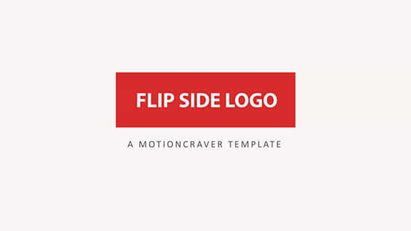 Flip Side Logo Reveal - VideoHive 15006884