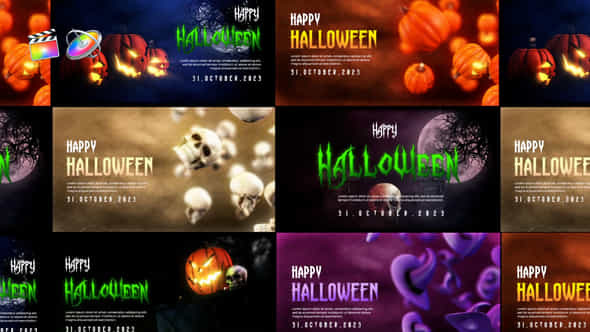 Halloween Spooky Greeting - VideoHive 48574417