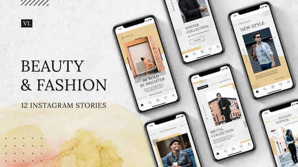 BeautyFashion Instagram Stories - VideoHive 30015013