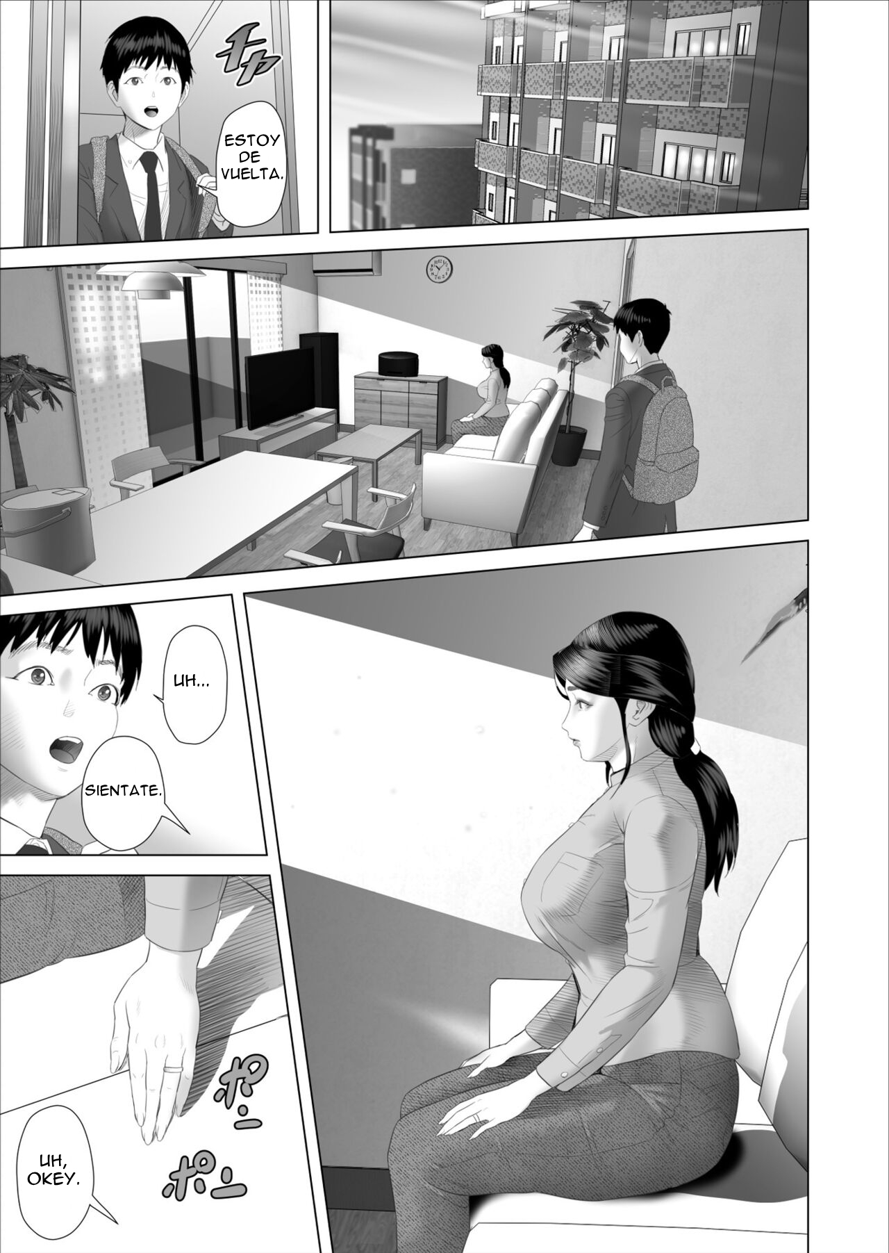 [Hyo-dou (Hyji)] Boku ga Okaa-san to Konna Koto ni Nacchau Hanashi 5 Yurushi Hen  La seducción del barrio La historia de cómo llegué a ser así con mi madre 5 - El p