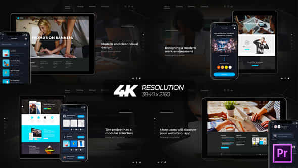 Mock-Up Website App - VideoHive 33443261